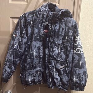 686 boys snowboarding ski jacket